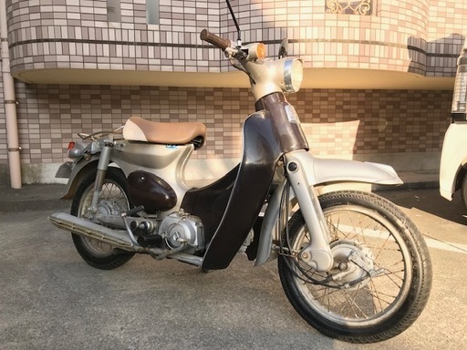 小売 格安原付バイク ホンダ リトルカブ シルバー 鹿児島市