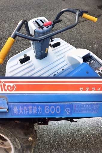 チクスイ 運搬車 ES60 平ボディ 4輪 筑水 セル付 【公式通販】