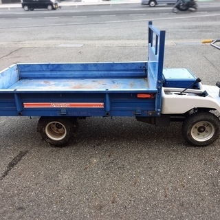 チクスイ 運搬車 ES60 平ボディ 4輪 筑水 セル付