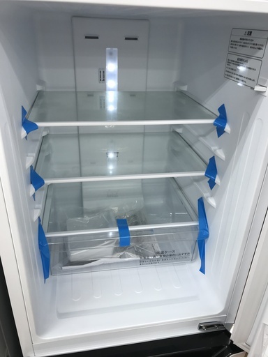 1年保証つき！Hisense 2ﾄﾞｱ冷蔵庫 HR-D15C 150L 2019年製