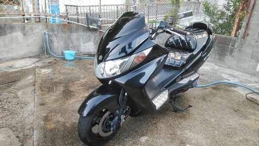 ☆☆スズキスカイウェイブ250S　CJ43A　黒　未整備インジェクションビッグスクーター　多忙につき激安放出