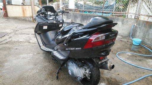 スズキスカイウェイブ250S CJ43A 黒 未整備インジェクションビッグ