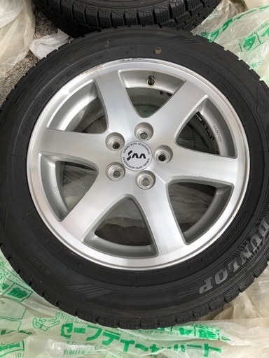 4本セット　スバル純正　アルミホイール　195／60R15　スタッドレス　インプレッサ