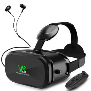 3D VRゴーグル 「イヤホン、Bluetoothコントローラ、...