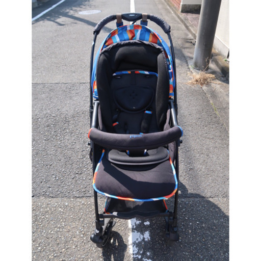 ピジョン A型ベビーカー ランフィ RA8 アビスブルー