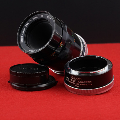 【光学美品】Canon FL 50mm F3.5 MACRO （動作確認済）
