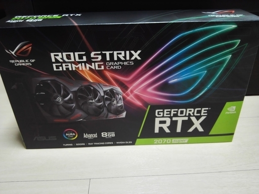 【新品】ASUS ROG Strix RTX 2070 SUPER 8GB