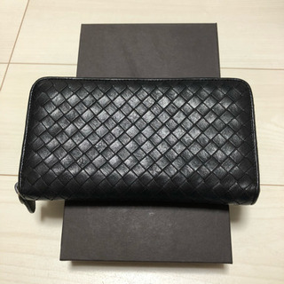 ボッテガ  ラウンドファスナー黒  美品