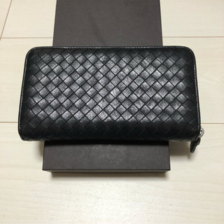 ボッテガ  ラウンドファスナー黒  美品