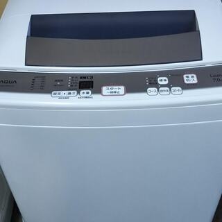 全自動洗濯機　７ｋｇ　AQUA　２０１６年製