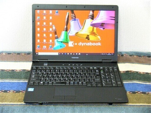 15.6型/高性能i5(最大3.3GHz)/メモリ4GB♪/光速☆彡SSD128GB/MS Office 2019✎/すぐ使えるWin10♪リカバリメディア付き/10キー付きKB/すぐ繋がるWi-Fi/DVD/SDカードスロット/マイク内蔵/点検整備清掃済み/TOSHIBA dynabook B552/H