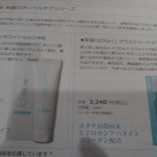 歯の美白お手入れ用★美歯口はみがき粉&美容液