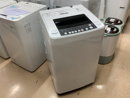 安心の6ヶ月保証付 Hisense 2018年製 全自動洗濯機 【トレファク町田店】