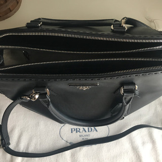 PRADA SAFFIANO プラダ サフィアーノ ステッチ レザー バック