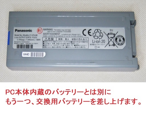 【 SSD換装済み 】 全天候対応　ノートパソコン　パナソニック Panasonic CF-19 シリーズ タフブック　屋外・現場で使える頑丈なパソコン
