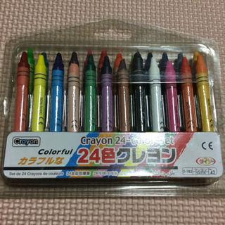 24色 クレヨン  used
