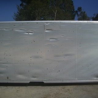 ♪ハAA26♪物置♪コンテナ♪高さ有♪鍵付♪アルミ