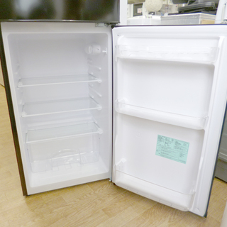 冷蔵庫 130L 2018年製 2ドア ハイアール JR-N130A ブラック 100Lクラス Haier ☆ PayPay(ペイペイ)決済可能 ☆ 札幌市 清田区 平岡