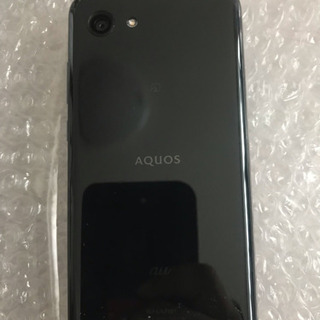 SIMロック解除済】AQUOS R compact ブラック 32 GB au