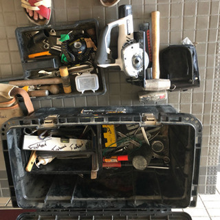 道具箱と道具一式