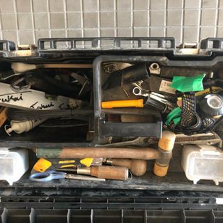 道具箱と道具一式