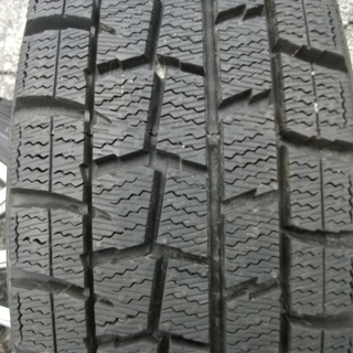 スタッドレスタイヤ155/65/13　2018年製美品　ダンロップウィンターマックス、ホイール付き