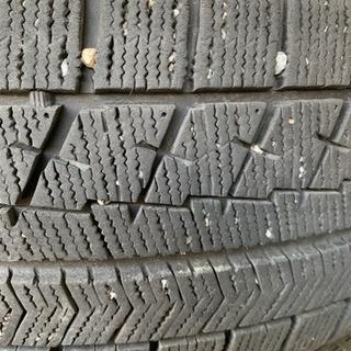 215/65r16 ブリヂストン スタッドレスタイヤ 4本セット バリ溝 ③