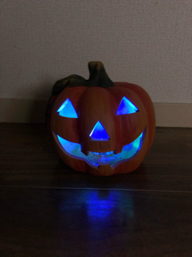 Ledハロウィンかぼちゃの置物 よっちゃん 北の生活雑貨の中古あげます 譲ります ジモティーで不用品の処分