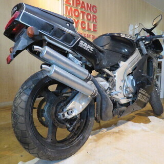 SUZUKI RGV250γ VJ22A スズキ RGV250ガンマ L型 ブラック 250cc 初爆有 パーツ取り 部品取り車 レストア ベース車 バイク 札幌発