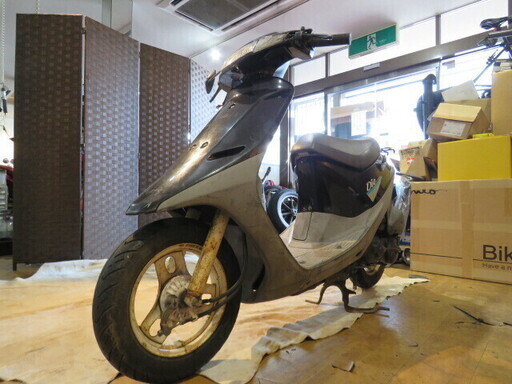 HONDA DIO AF18 ホンダ ディオ 50cc 5878km ブラック エンジン実動 原付 スクーター パーツ取り 部品取り車 ベース車 バイク 札幌発 HONDA DIO AF18 ホンダ ディオ 50cc 5878km ブラック エンジン実動