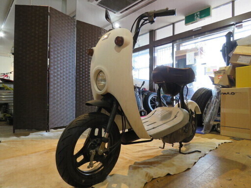 SUZUKI CHOINORI CZ41A スズキ チョイノリ 50cc ホワイト エンジン実動! パーツ取り 部品取り車 ベース車 バイク 札幌発 SUZUKI CHOINORI CZ41A スズキ チョイノリ 50cc ホワイト エンジン実動