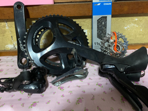 SORA R3000系のコンポーネント  ブレーキだけありません
