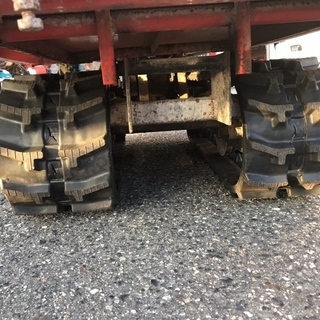 カワシマ 運搬車 EC615AP 手動ダンプ クローラ交換済