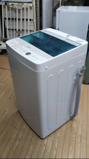 【リサイクルサービス八光　田上店　安心の3か月保証　配達・設置OK】ハイアール 4.5kg 全自動洗濯機 ホワイトHaier JW-C45A-W