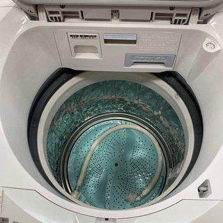 【6ヶ月保証付き】SHARP(シャープ) 8.0kg 縦型洗濯乾燥機