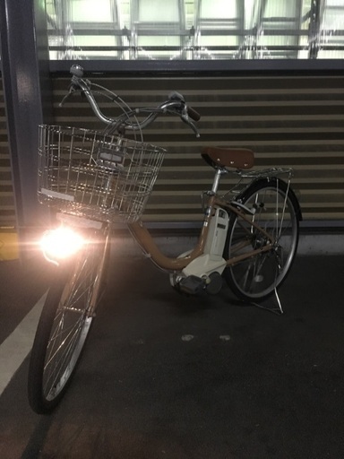 電動自転車 ヤマハ パス 26インチ ミルクティーブラウン