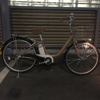 電動自転車　ヤマハ　パス　26インチ ミルクティーブラウン