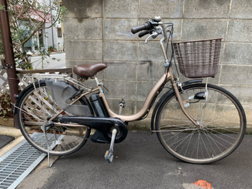⚫︎電動自転車ヤマハPAS natural26インチ6Ahライトブラウン　電動アシスト自転車