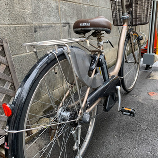 電動自転車ヤマハPAS natural26インチ6Ahライトブラウン電動アシスト自転車