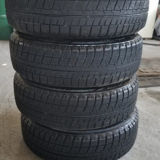 軽自動車用アルミホイール付きスタッドレスタイヤ★155/65/14★Bridgestone Blizak 
