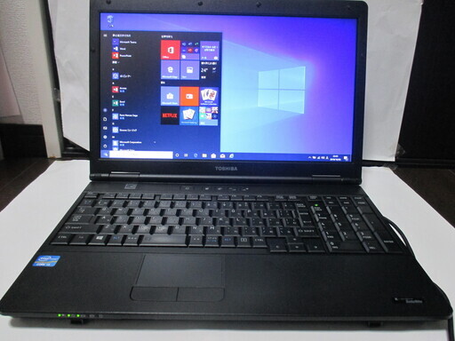 【美品】東芝製 dynabook Satellite B552/H　CPU i5-3340M　Win10 Pro 中古動作品