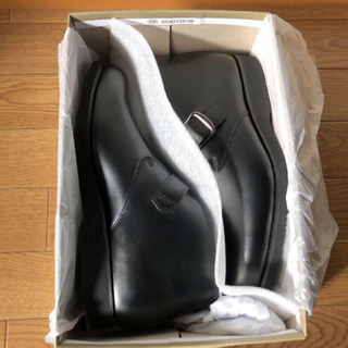 【新品未使用】革靴 黒  26.0cm