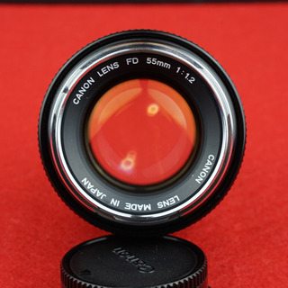 【希少銘玉】Canon  FD 55mm F1.2（動作確認済）