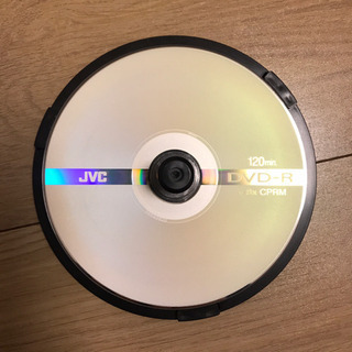 JVC製 DVD-R 書き込み可能 【120分用・10枚】