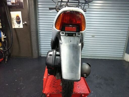 東京都板橋区より AF35 ライブディオ シルバー ディスクブレーキ整備