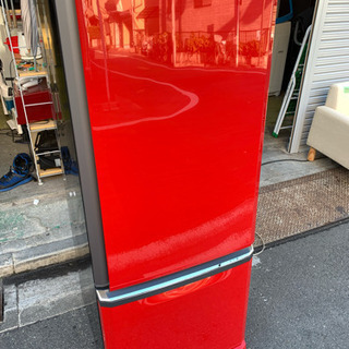 希少モデル 三菱 冷凍冷蔵庫 2-3人用 MR-D30T-R 300L イタリアンレッド