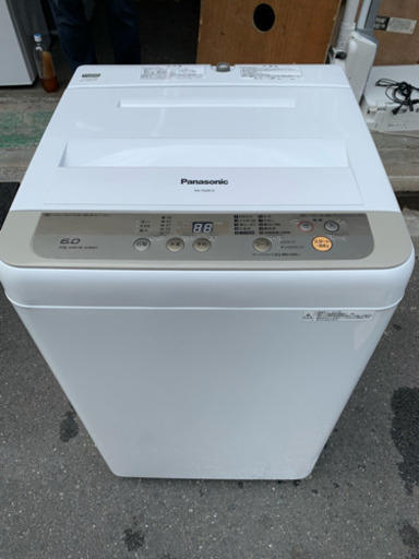 洗濯機 パナソニック 2017年 1-2人用 6㎏洗い NA-F60B10 Panasonic 川崎区 FE