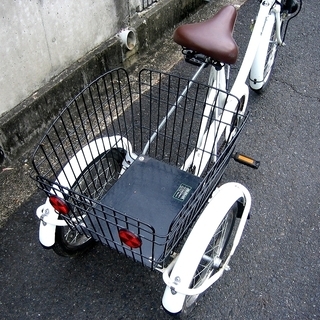 大人用三輪車 前20インチ/後16インチ 国産・lapeure shikishima 高齢者