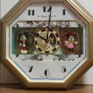 ディズニー からくり時計 Disney ミッキー ミニー セイコー (なっとう