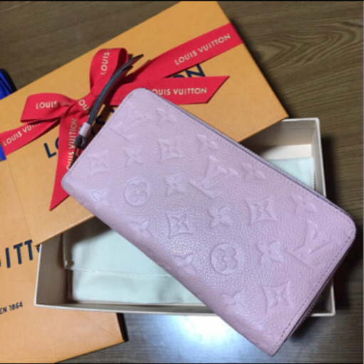 ルイヴィトン 長財布 ピンク